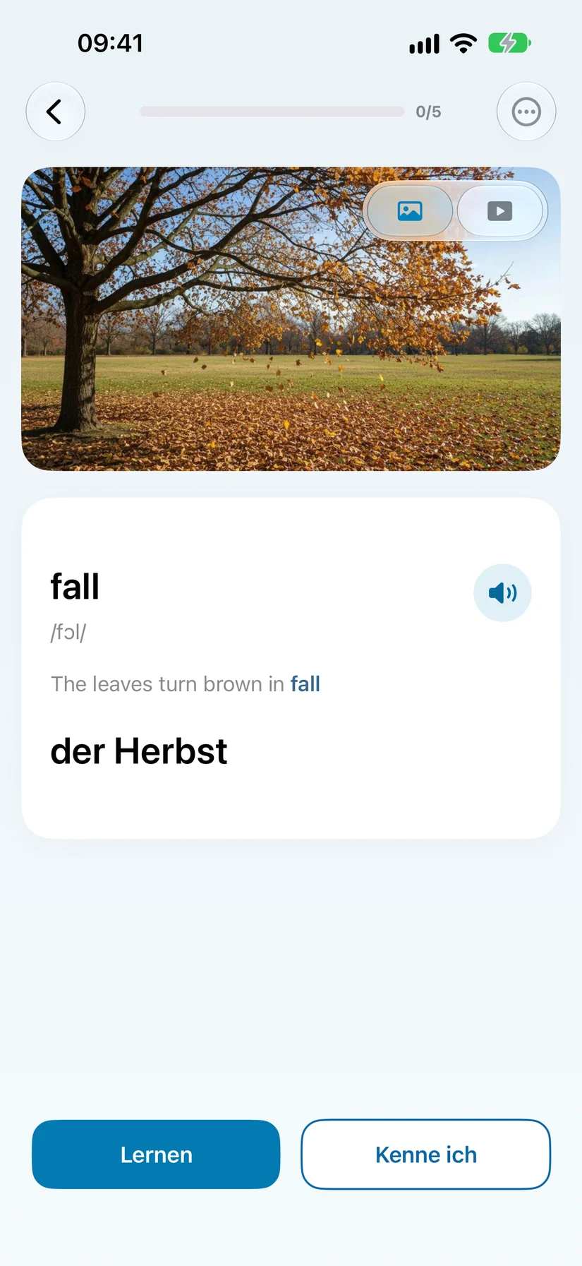 Lerne in deinem Tempo