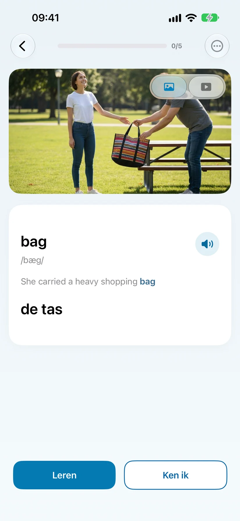 Leren in jouw tempo